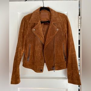 BlankNYC genuine suede Moto Jacket